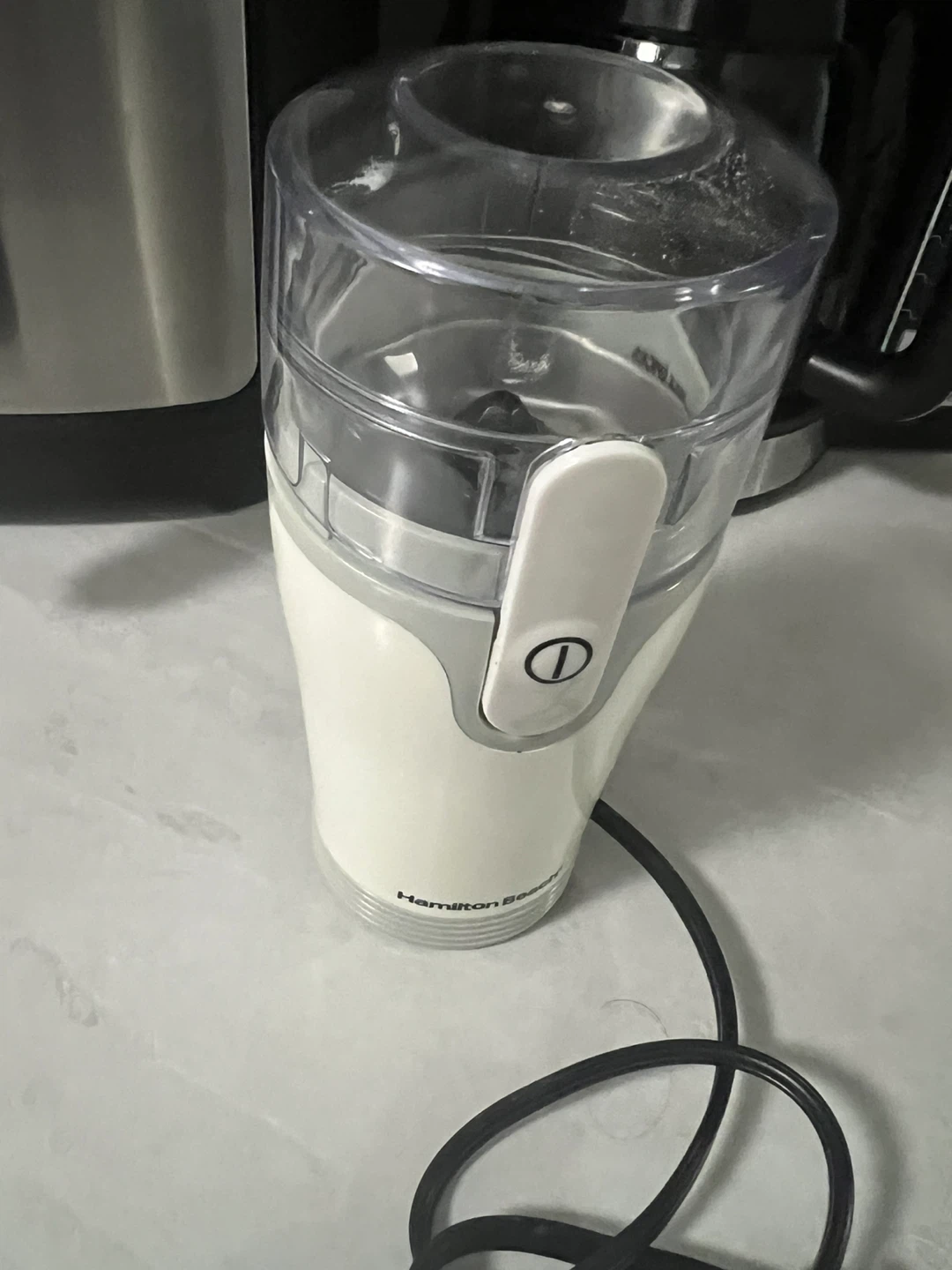 Hamilton Beach White Coffee Grinder