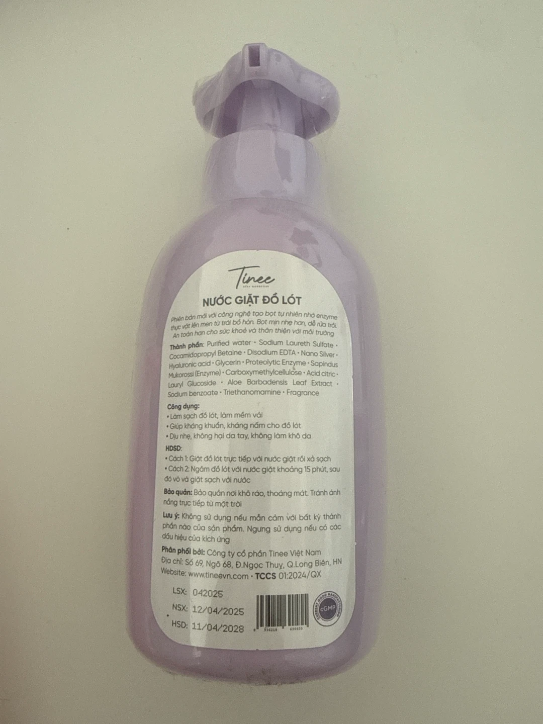 2 Lingerie Wash Bottles (Bio-Enzymatic Nano Silver) - photo 5