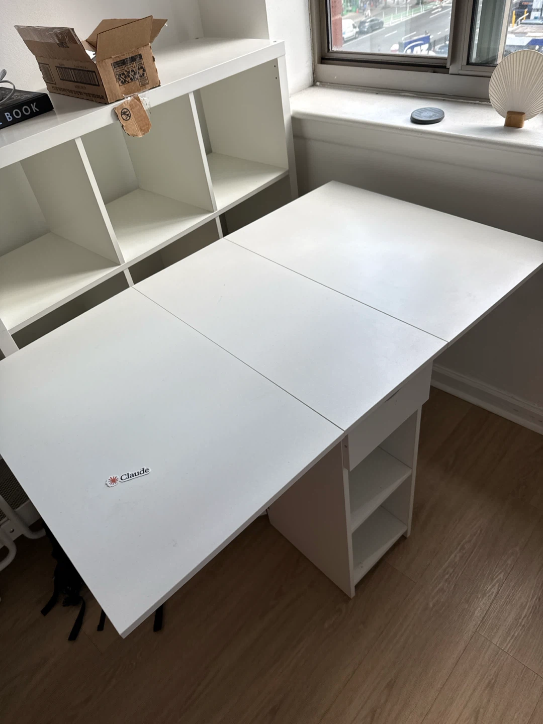 White Folding Table - photo 3