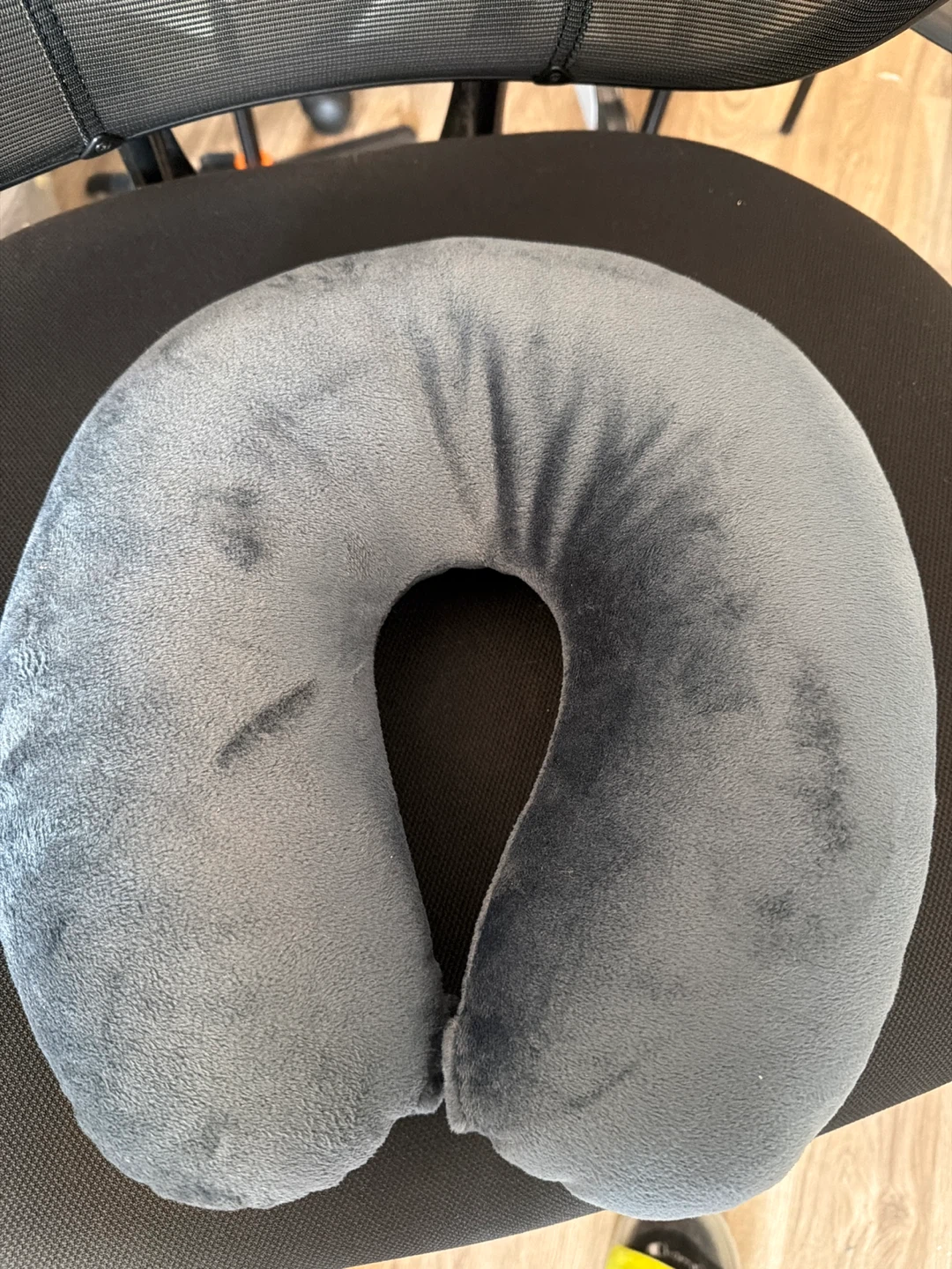 Grey Travel Neck Pillow