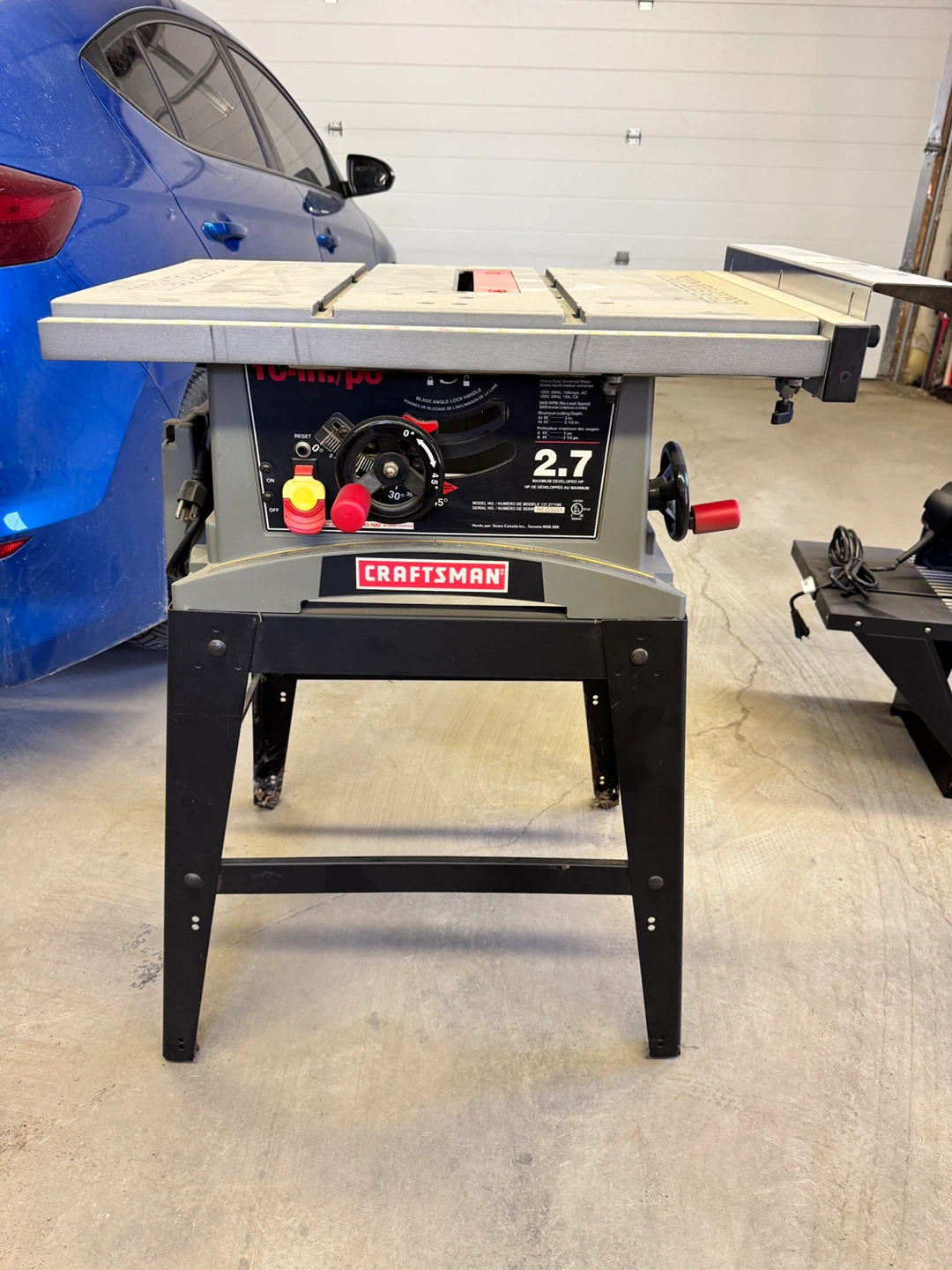 Craftsman 10-in. Table Saw