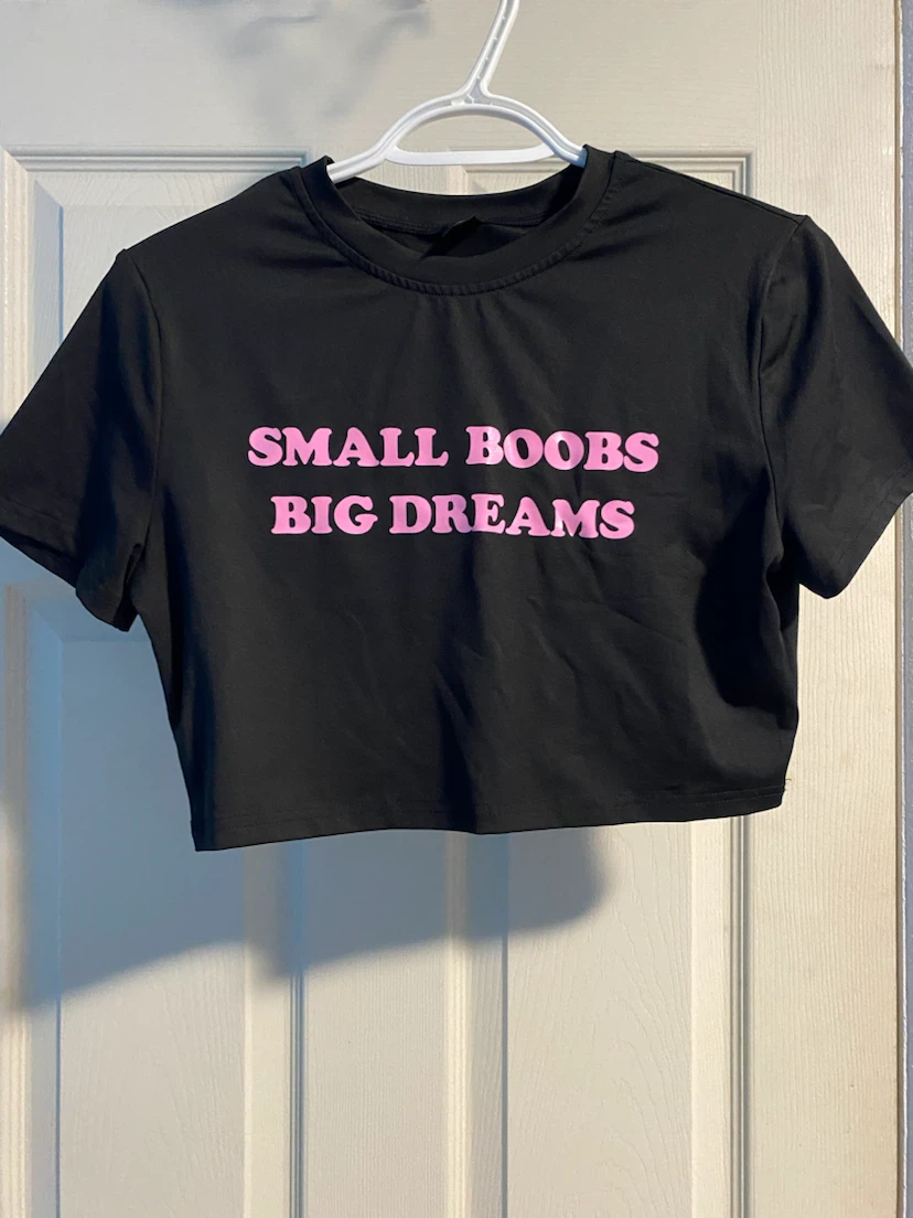 Black Crop top