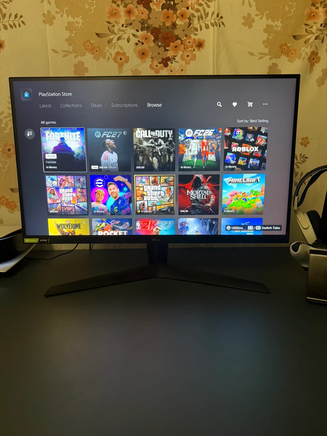 LG UltraGear 27" 1440p 144Hz Nano IPS Gaming Monitor (27GL850-B)
