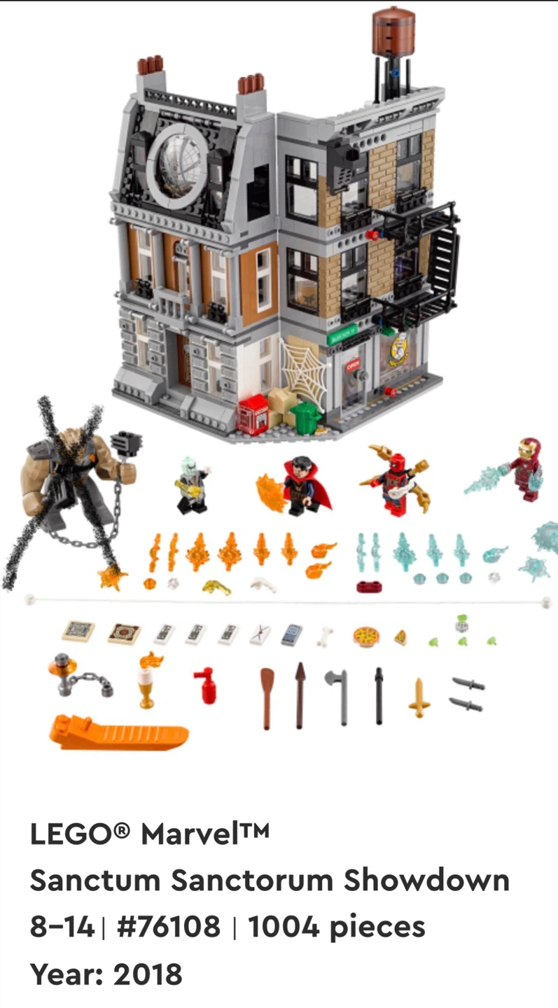 LEGO Sanctum Sanctorum Showdown 76108 / Dr Strange's 76060