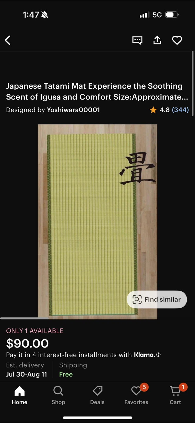 (Move out sale) Japanese Tatami Mat - photo 2