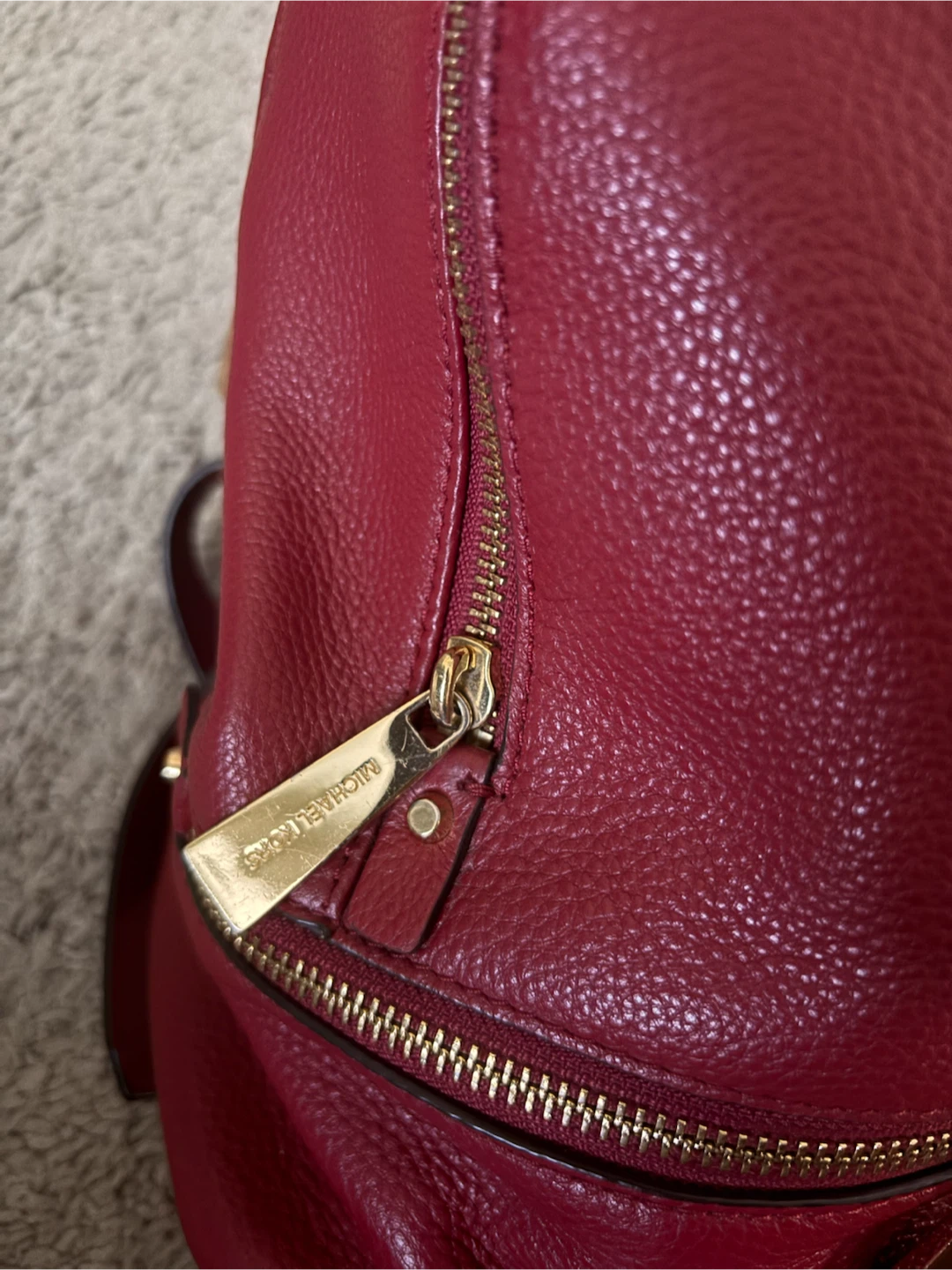 Michael Kors Rhea Leather Backpack - photo 3