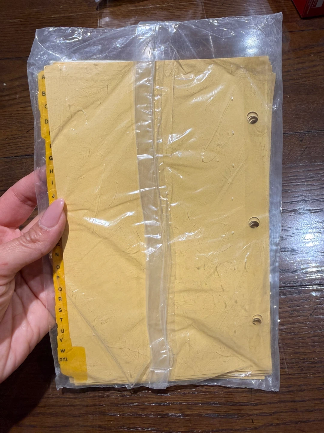 Post-it Printed Tab Loose Leaf Index A-Z - photo 2