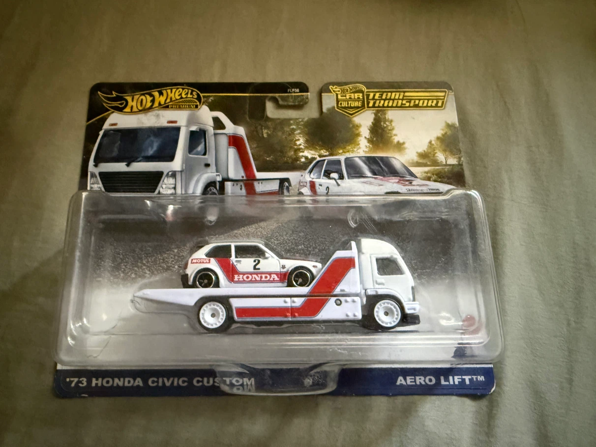 Hot Wheels Premium Car Culture Aero Lift '73 Honda Civic Custom