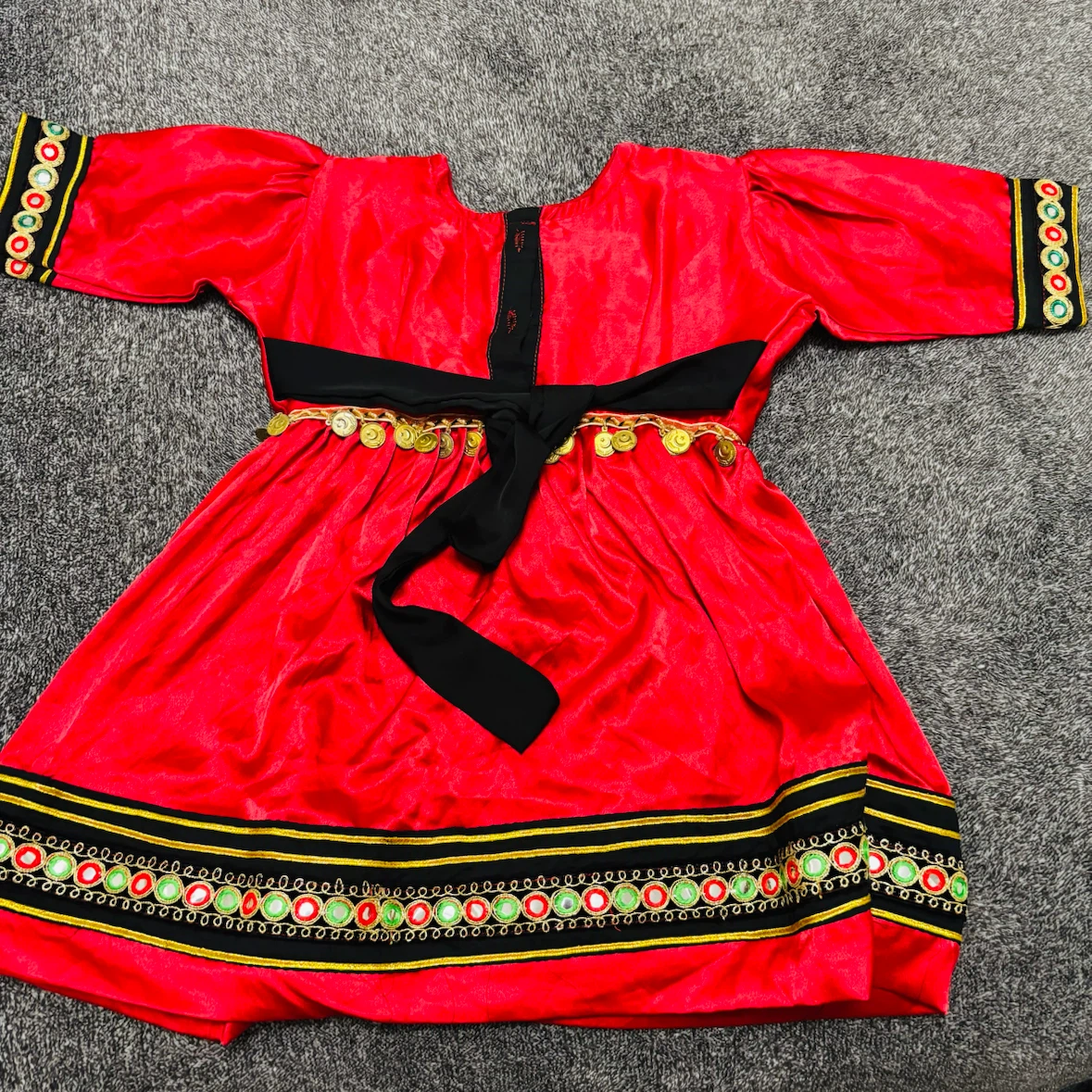 Cute Afghan dress for cute little girl - photo 4