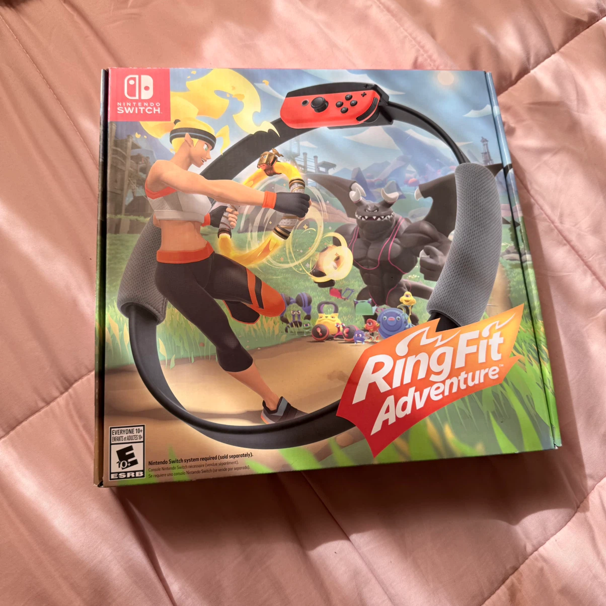 Ring fit Adventure for Nintendo switch only for $80