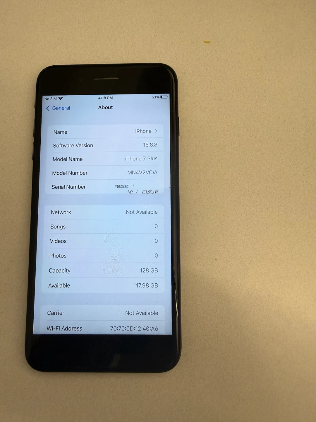 iPhone 7 Plus 128 GB - photo 2