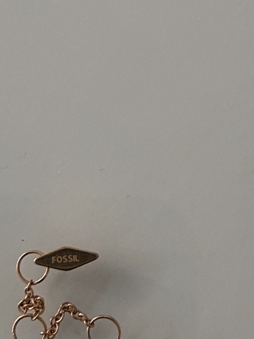 Fossil Rose Gold Tone Bracelet - photo 2