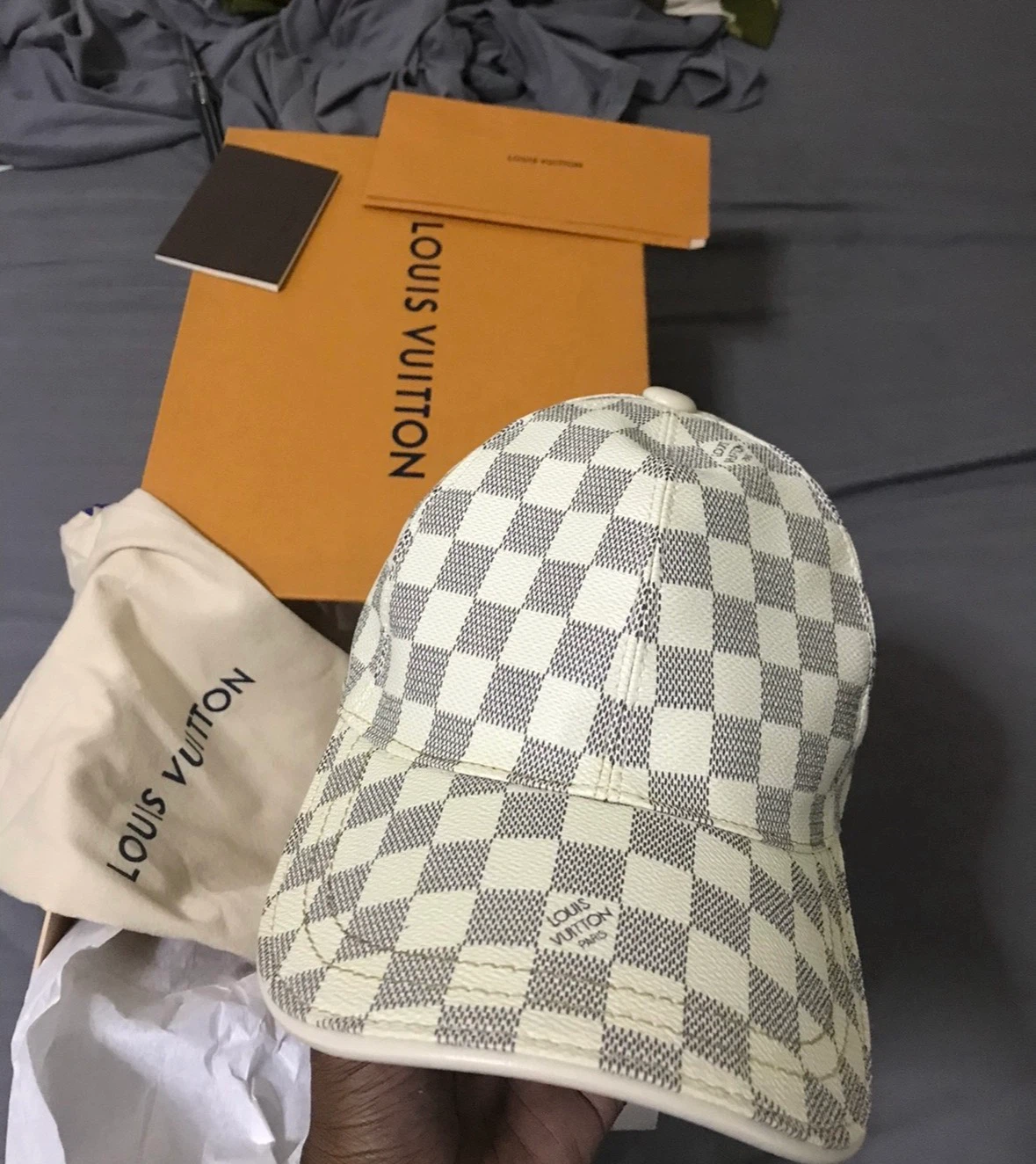 Vintage Louis Vuitton Damier Hat