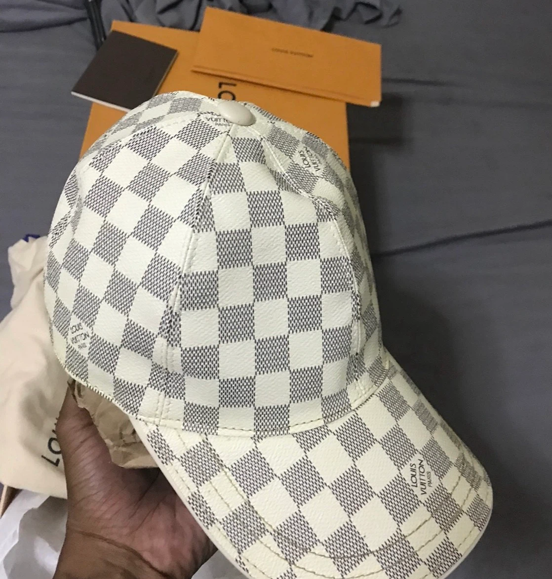 Vintage Louis Vuitton Damier Hat - photo 3