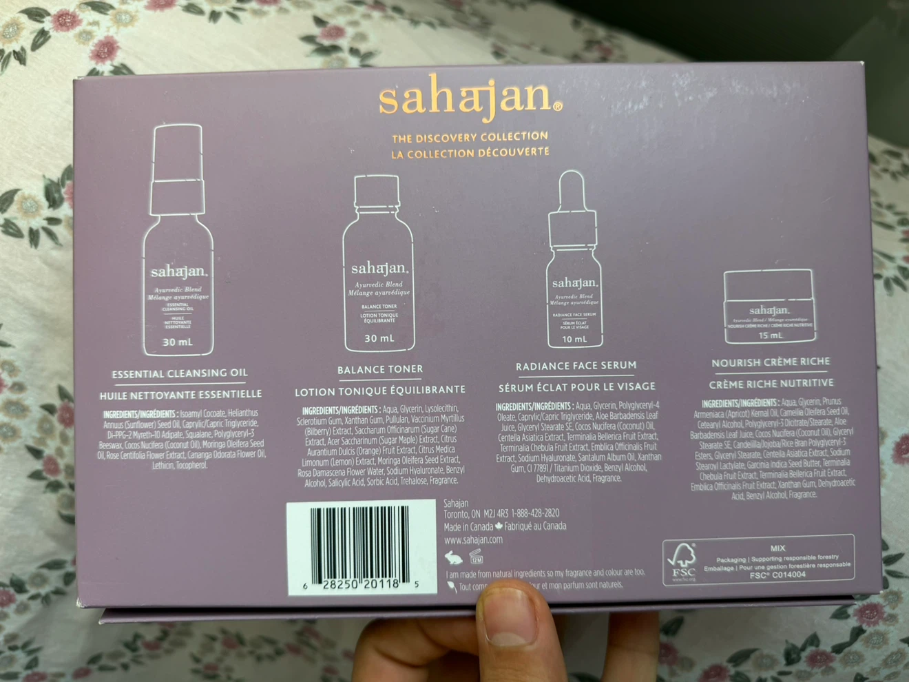 Sahajan The Discovery Collection Skincare Set - photo 5