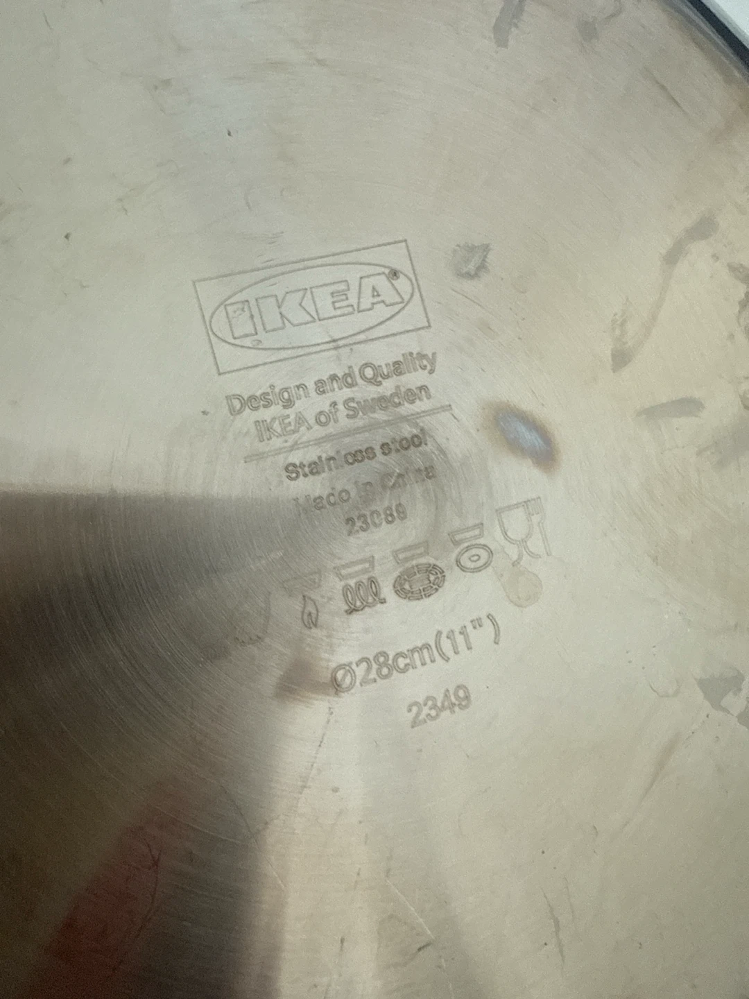 IKEA Stainless Steel Frying Pan 28cm - photo 3