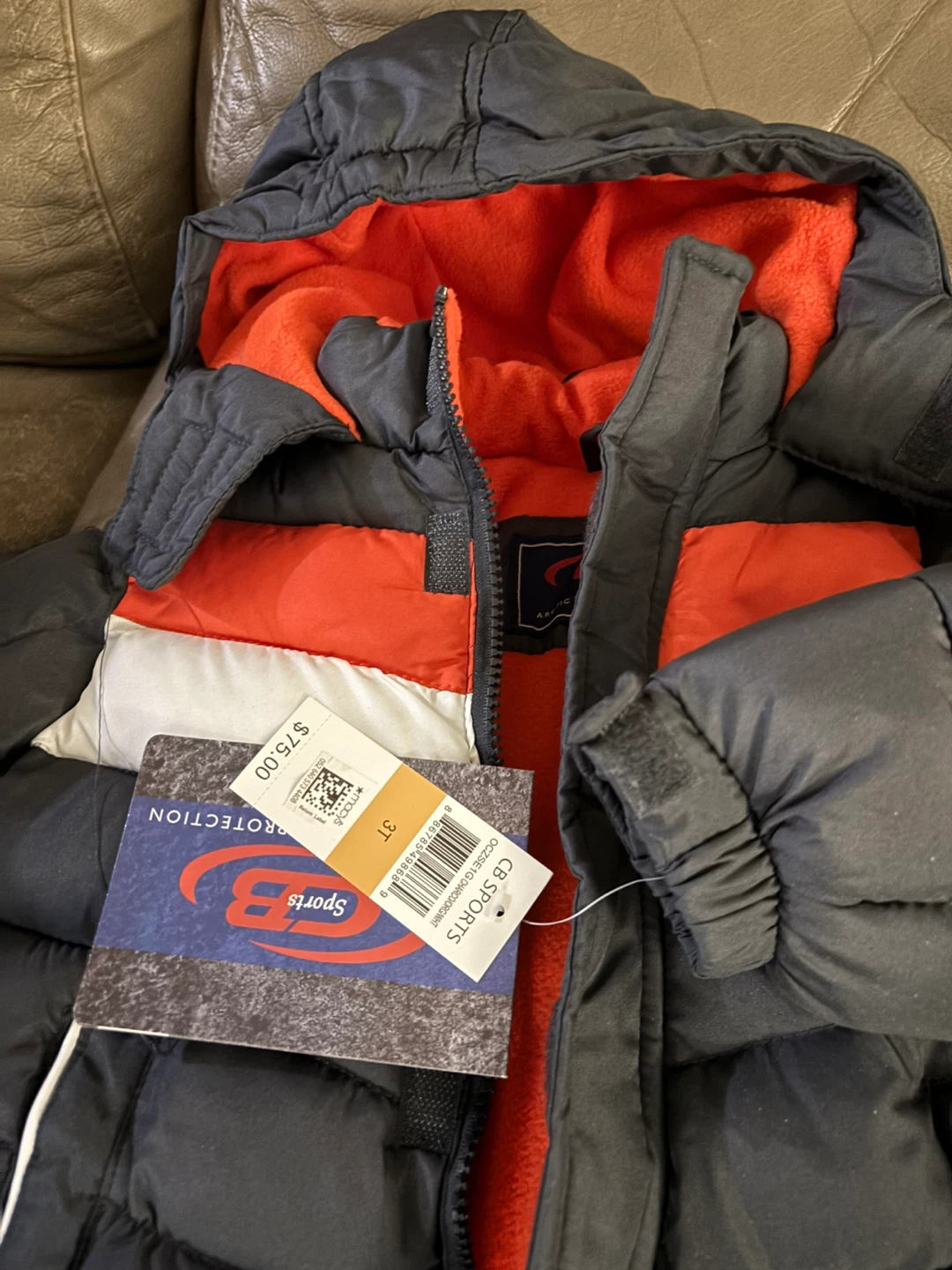 CB Sports Youth Puffer Jacket - Size 3T - photo 2
