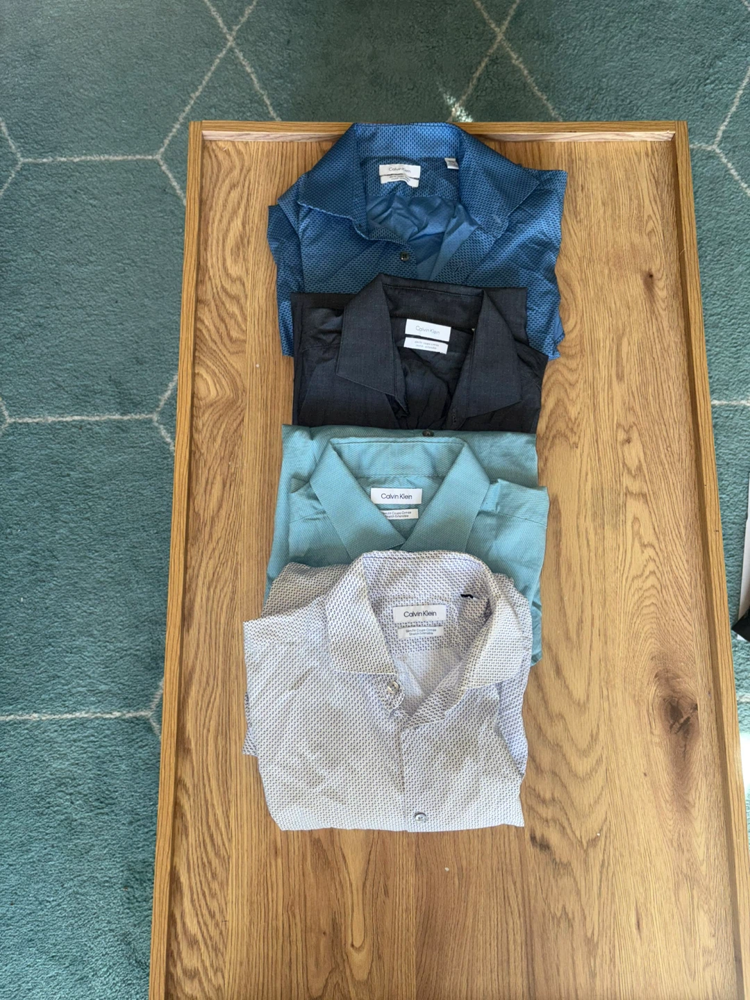 Calvin Klein Men's Dress Shirts (Set of 4)