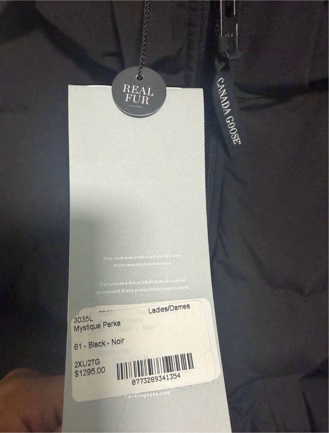 WTS Women’s Canada Goose Mystique Parka Jacket - photo 3