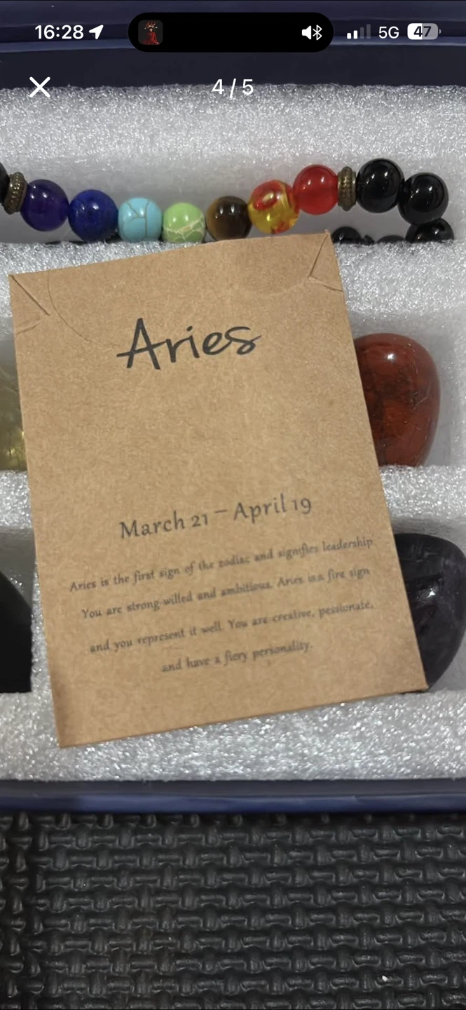 Aries Crystal Set with Bracelet - photo 3