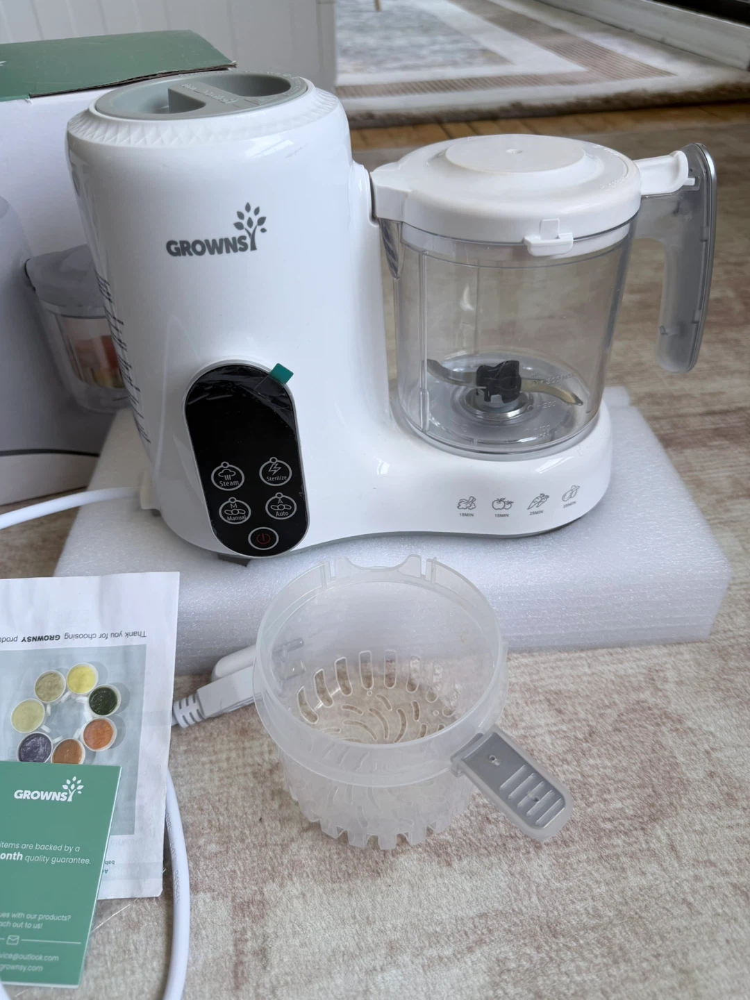 GROWNSi Baby Food Maker - photo 3