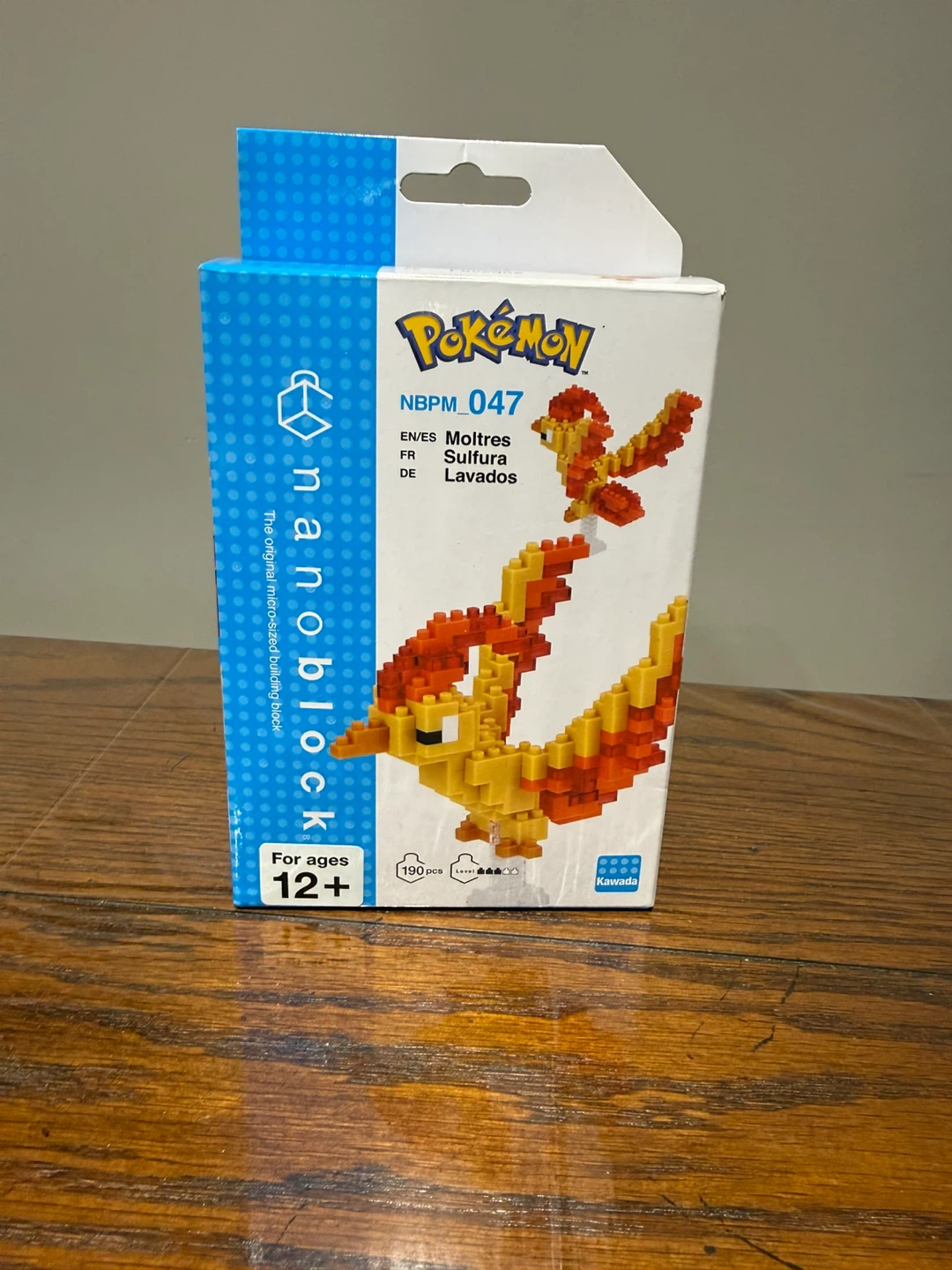Nanoblock Pokemon Moltres Building Set