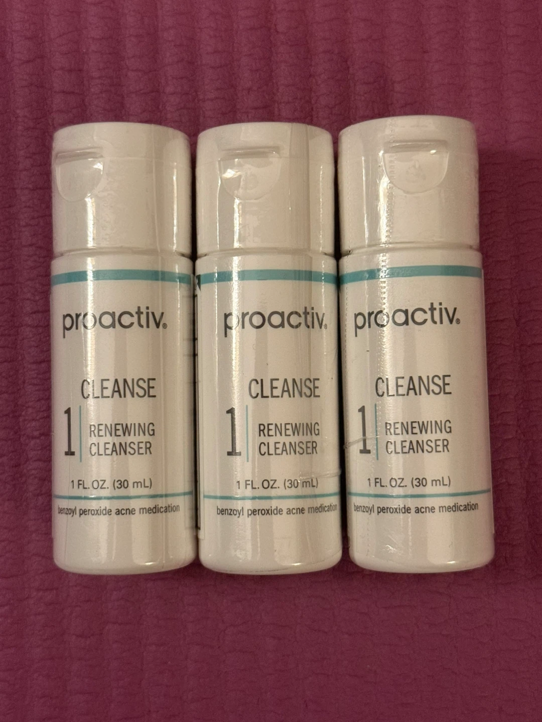 NEW✨Proactiv Renewing Cleanser 1 Fl. Oz. (30 ml) - Set of 3