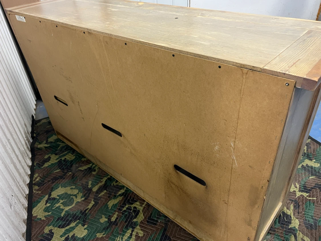 HOME GOODS Rustic Wood Sideboard Buffet Table - photo 5