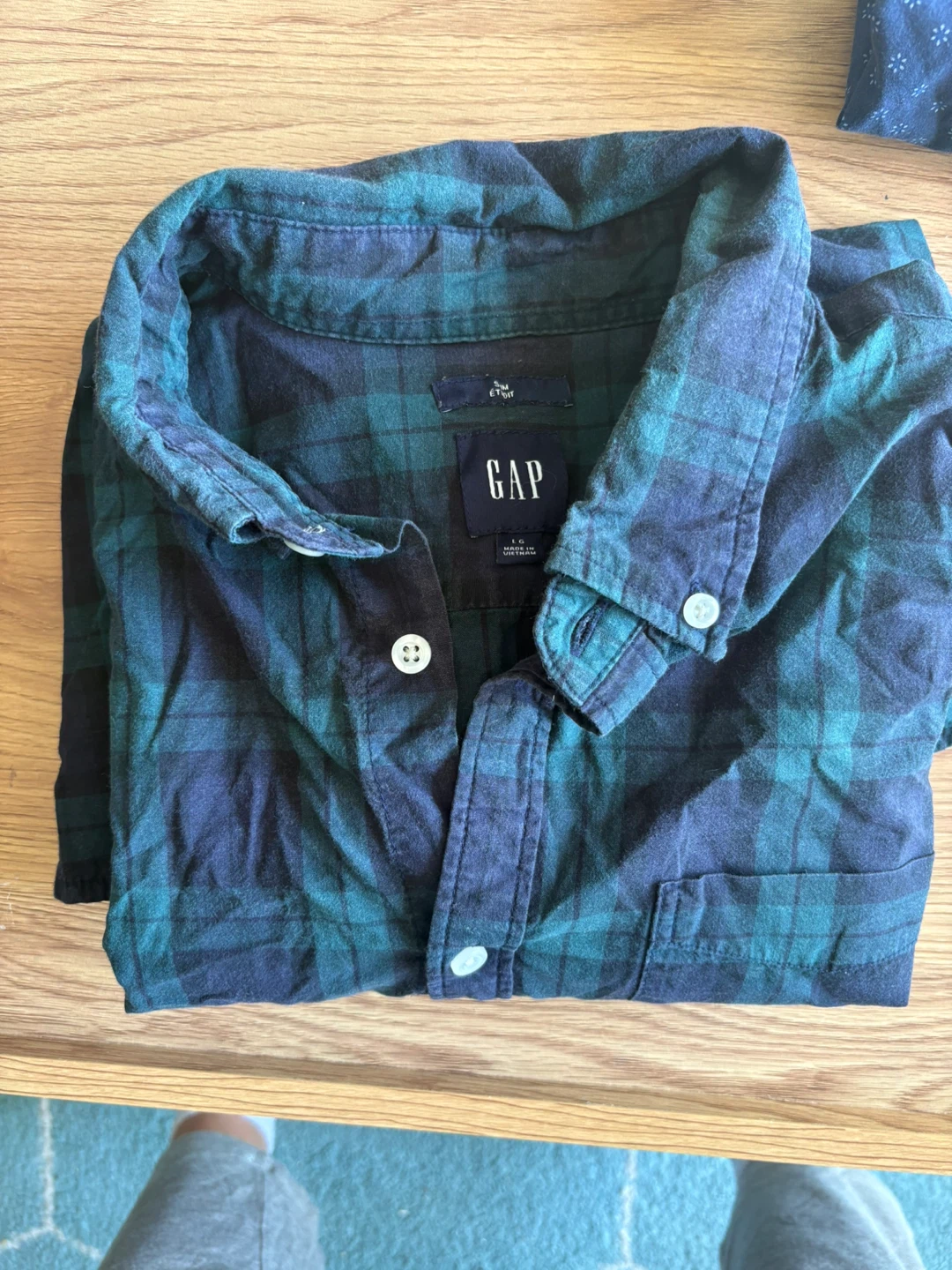 Set of 6 GAP Men's Button-Down Shirts - photo 3