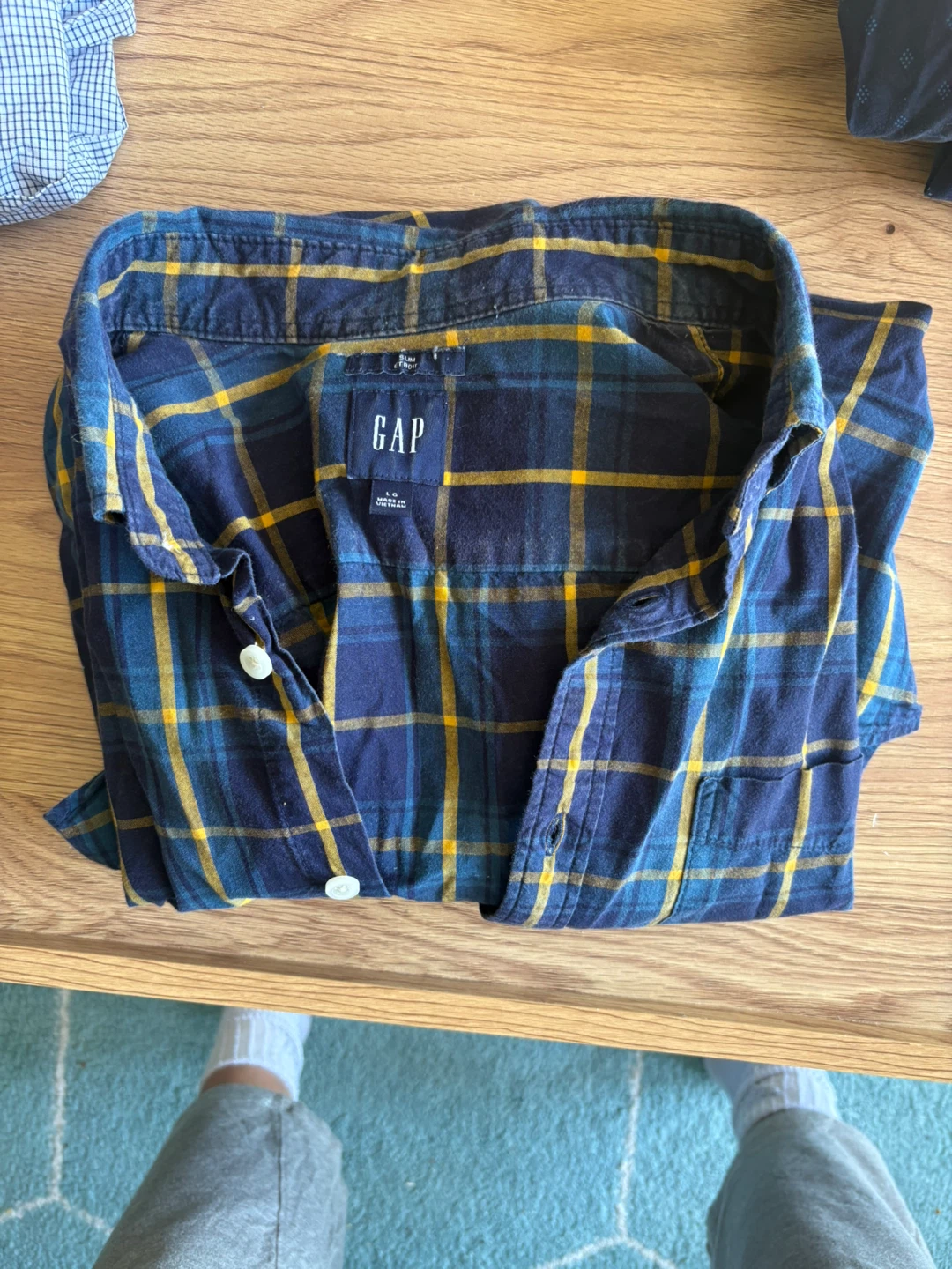 Set of 6 GAP Men's Button-Down Shirts - photo 5