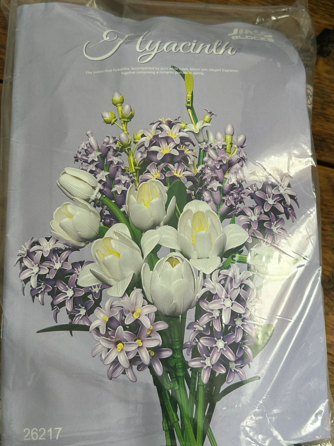 739pcs Lego Style Flower Bouquet Kit - Hyacinths and Tulips - photo 2