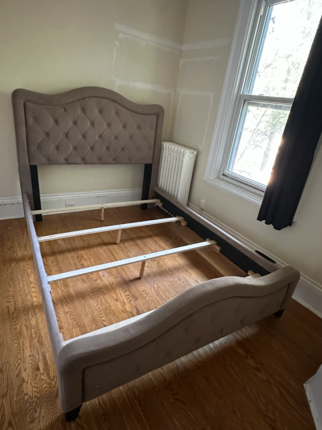 Queen Headboard Upholstered Bed Frame - photo 4