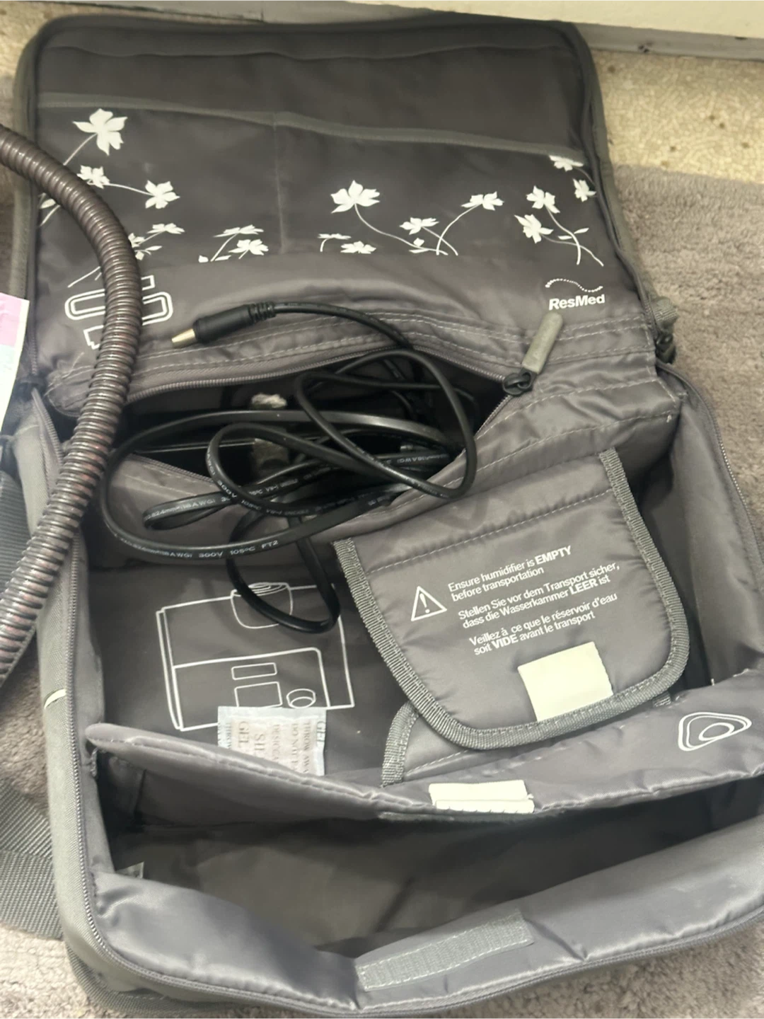 ResMed AirSense 10 CPAP Machine Setup – Extras Included - photo 3