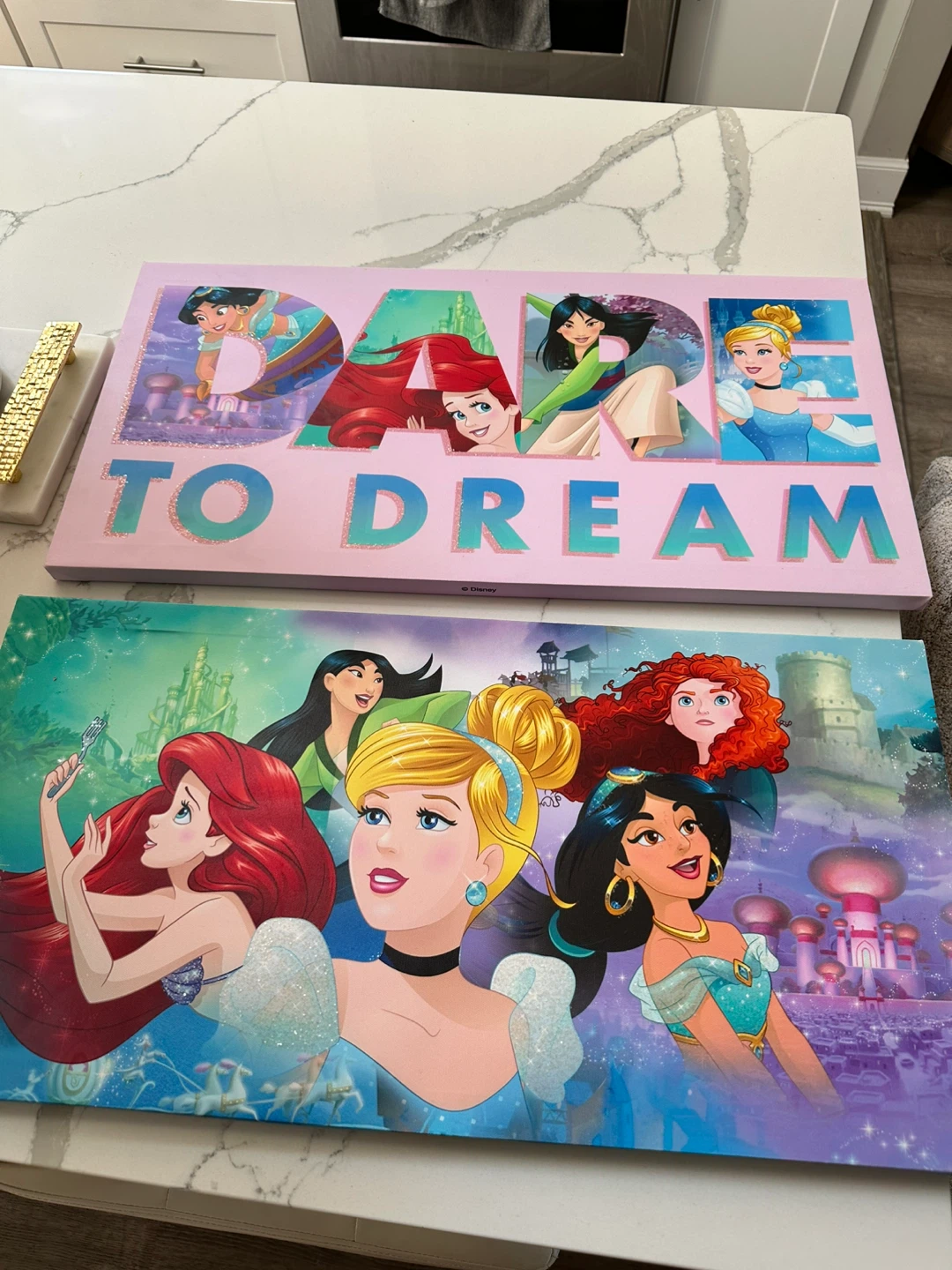Disney Princess Canvas Art Set - photo 2