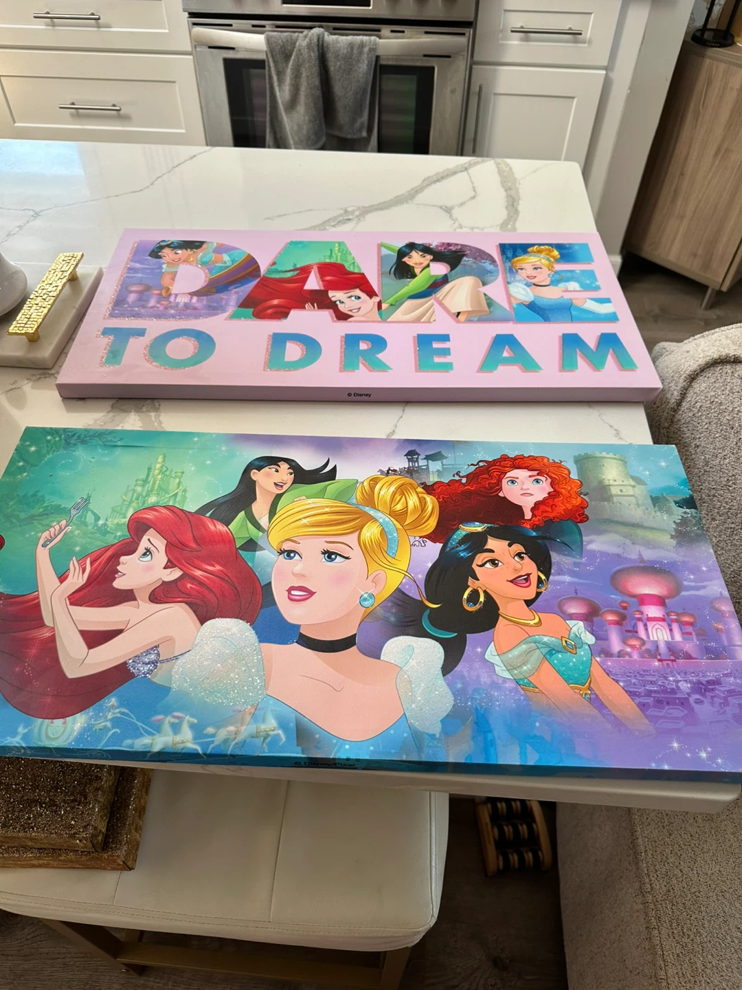 Disney Princess Canvas Art Set - photo 3
