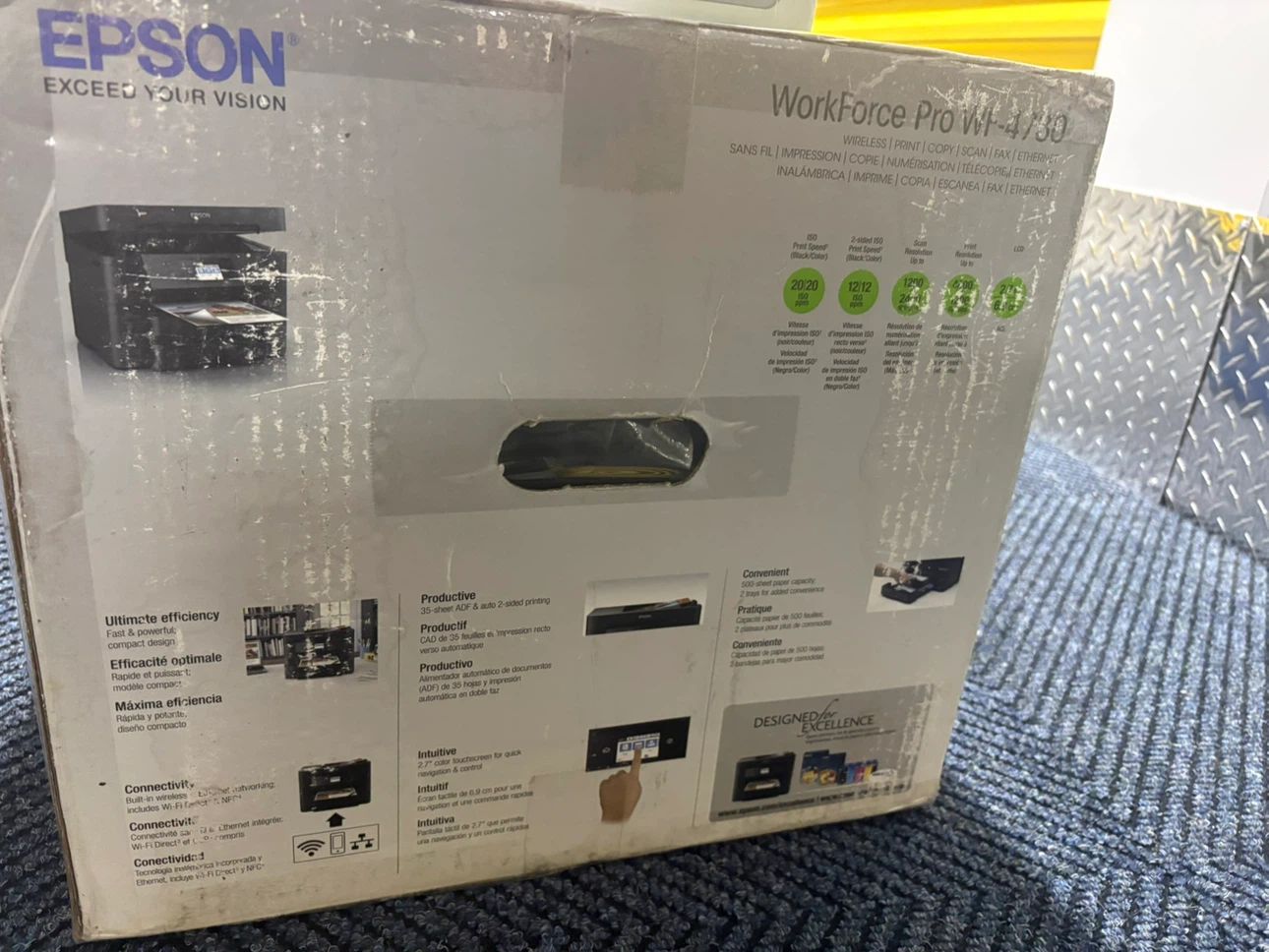 Epson WorkForce Pro WF-4730 Wireless Printer - photo 2