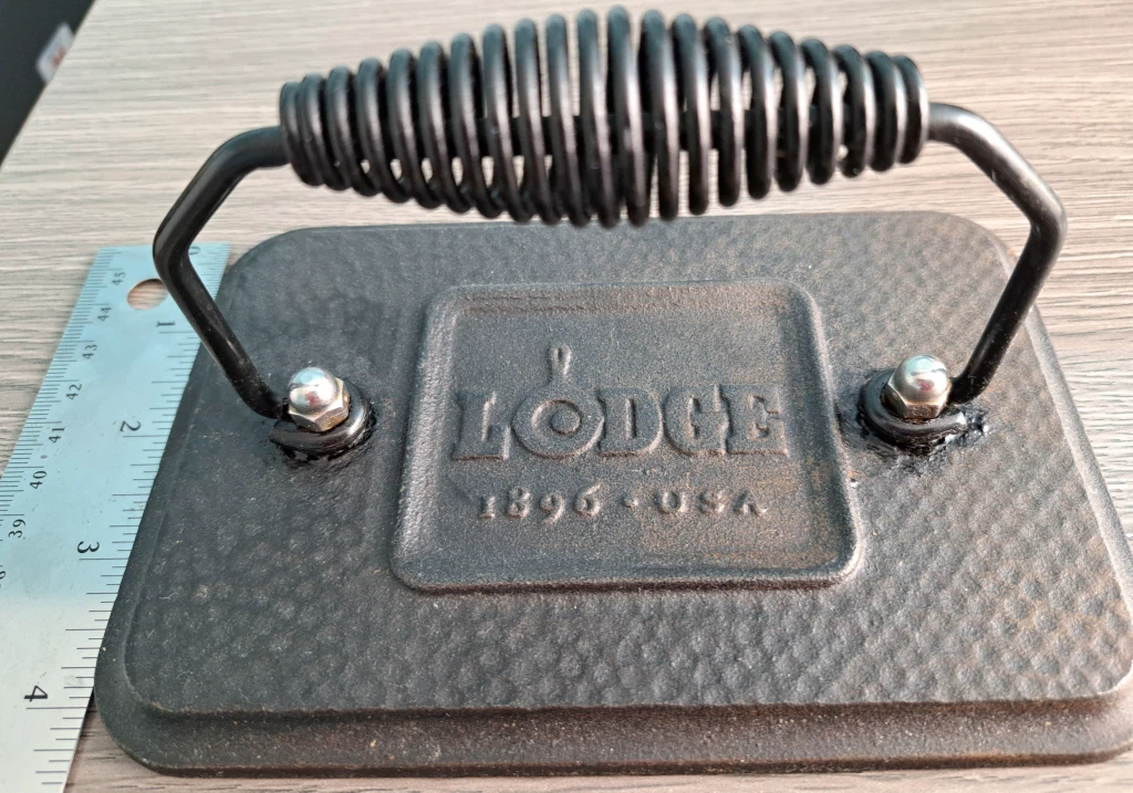 Lodge Cast Iron Grill and Press