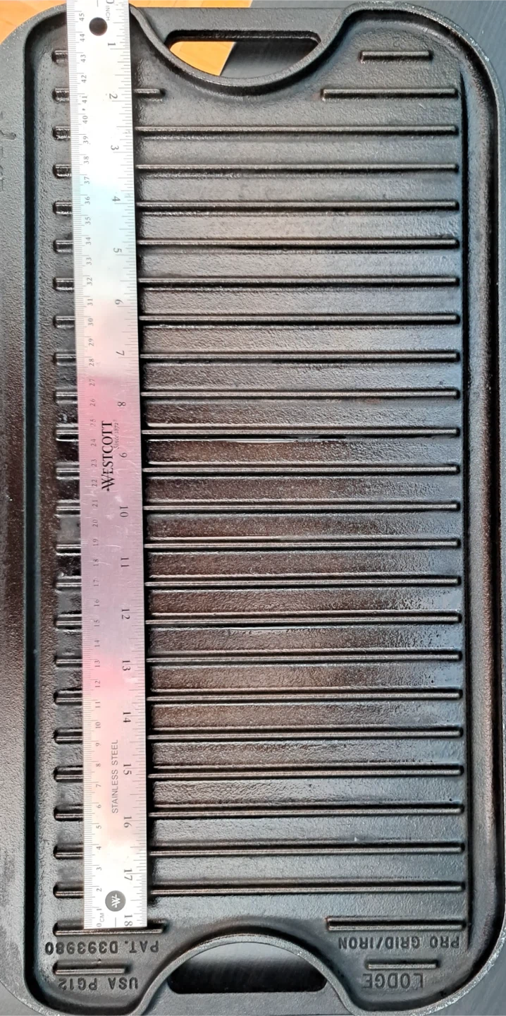Lodge Cast Iron Grill and Press - photo 2