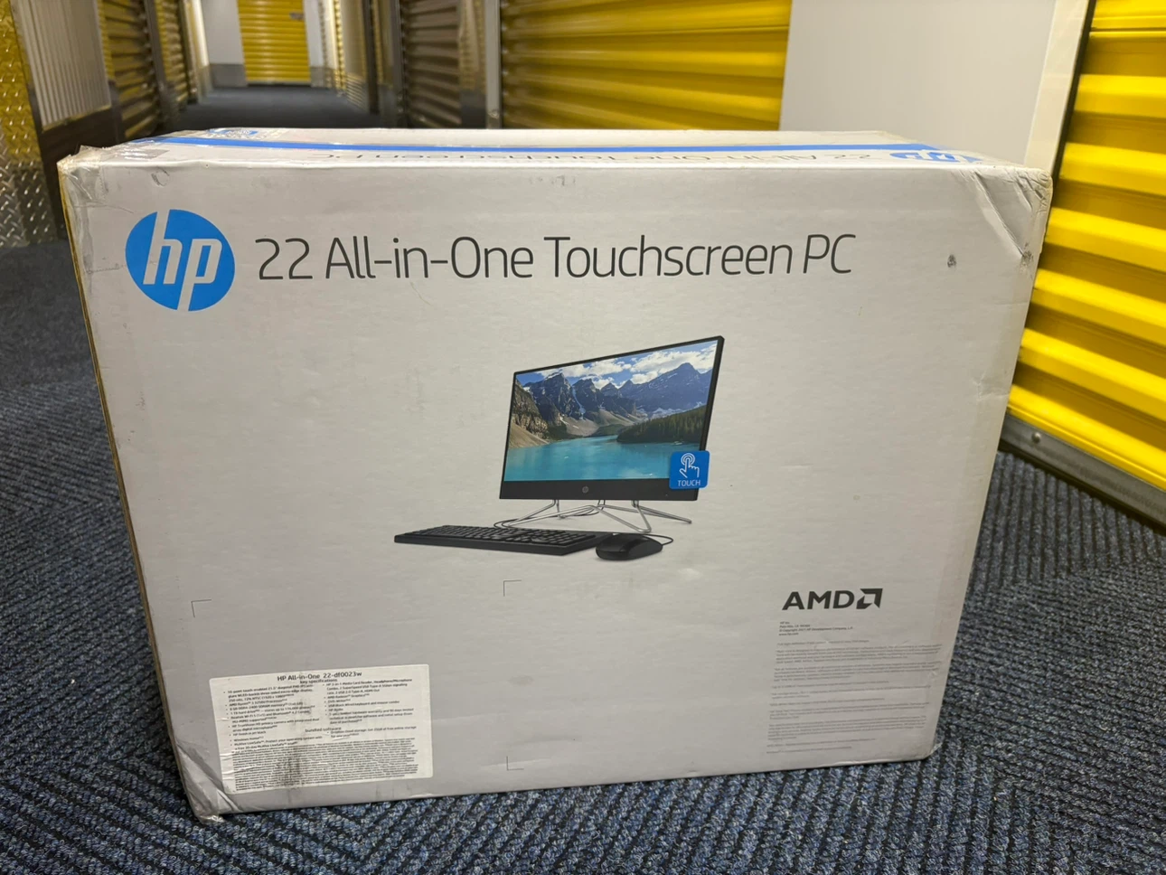 HP 22 All-in-One Touchscreen PC