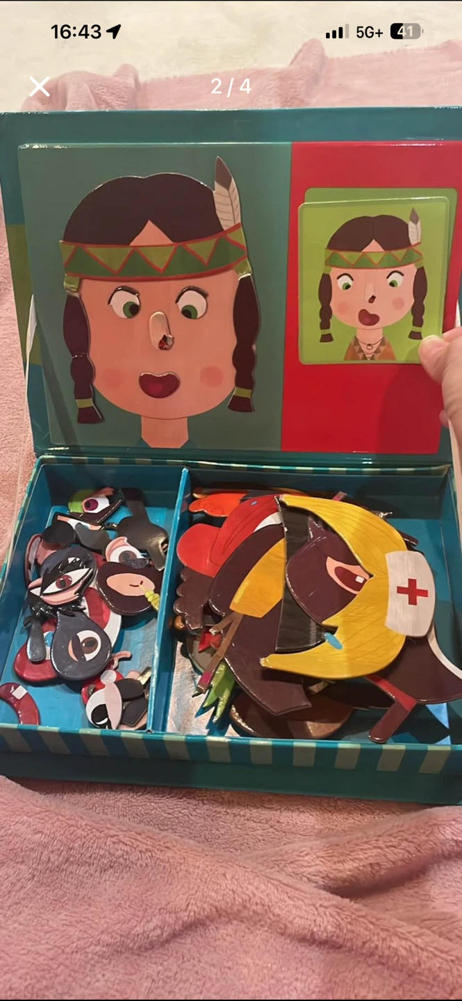 Magnetic Dress-Up Doll Set - photo 3