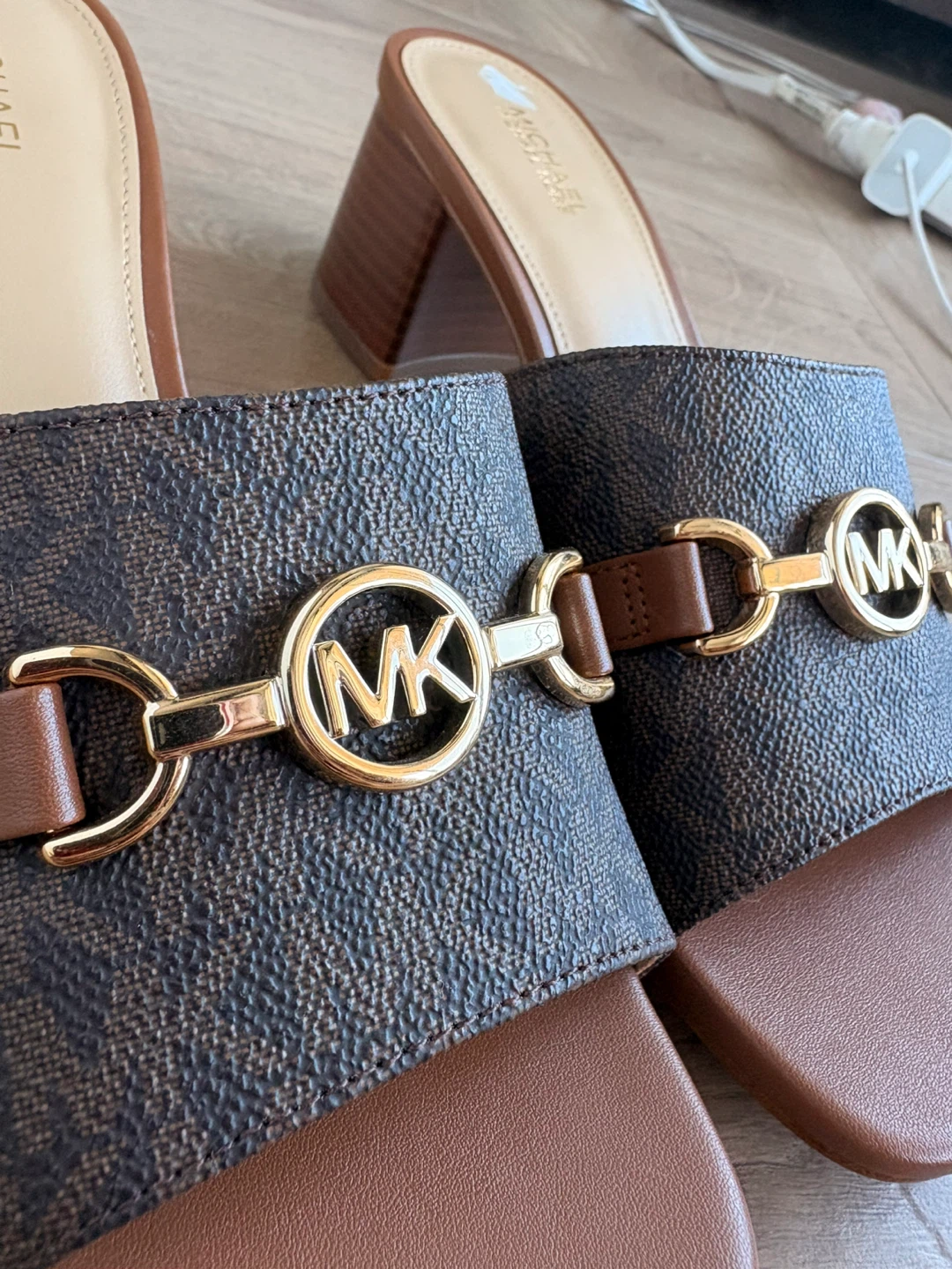 Michael Kors MK Monogram Slides - photo 2