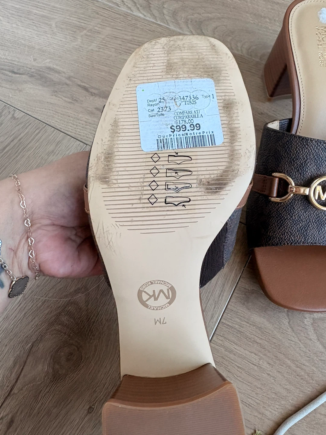 Michael Kors MK Monogram Slides - photo 4