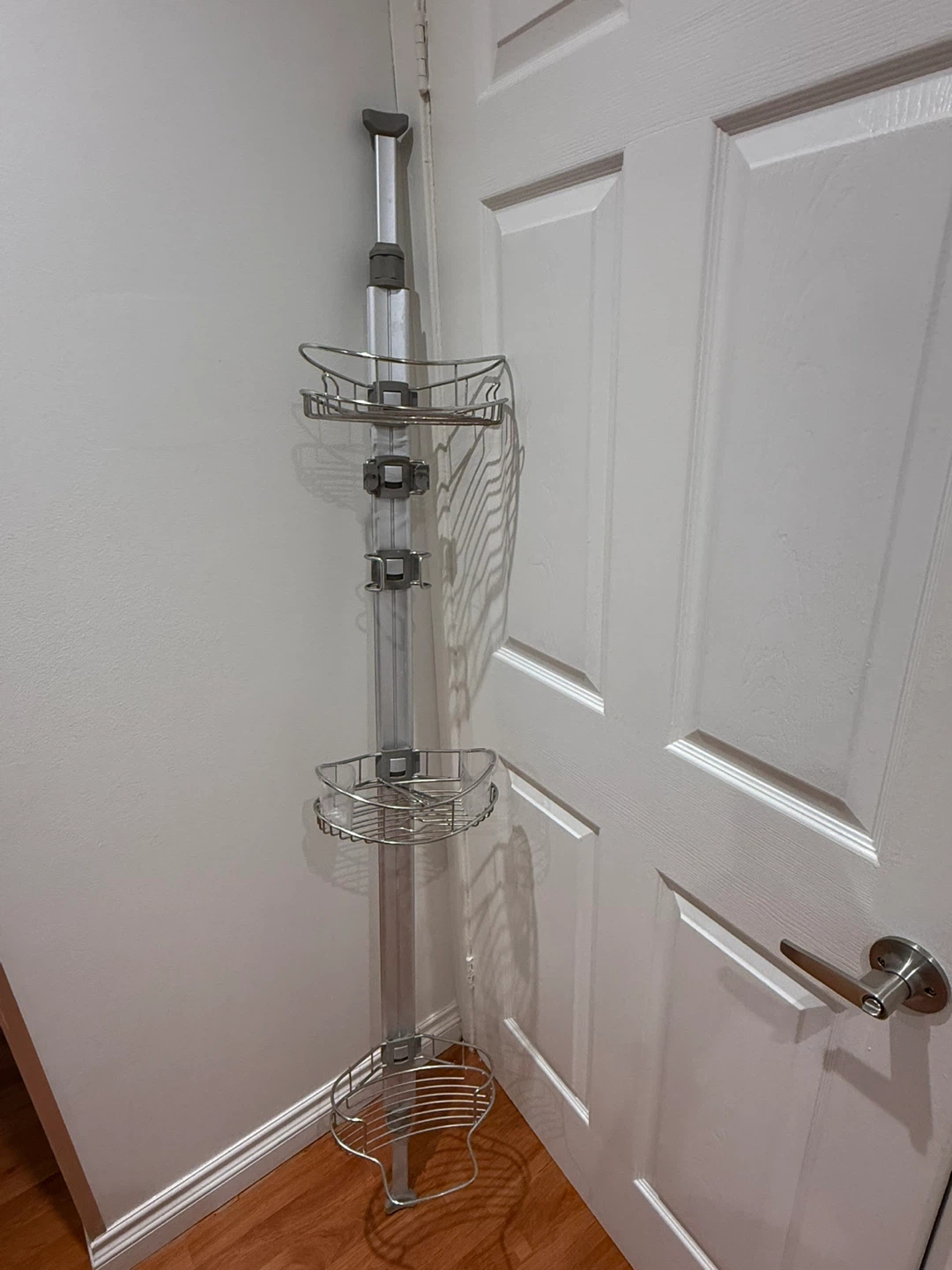 Tension pole Corner Shower Caddy