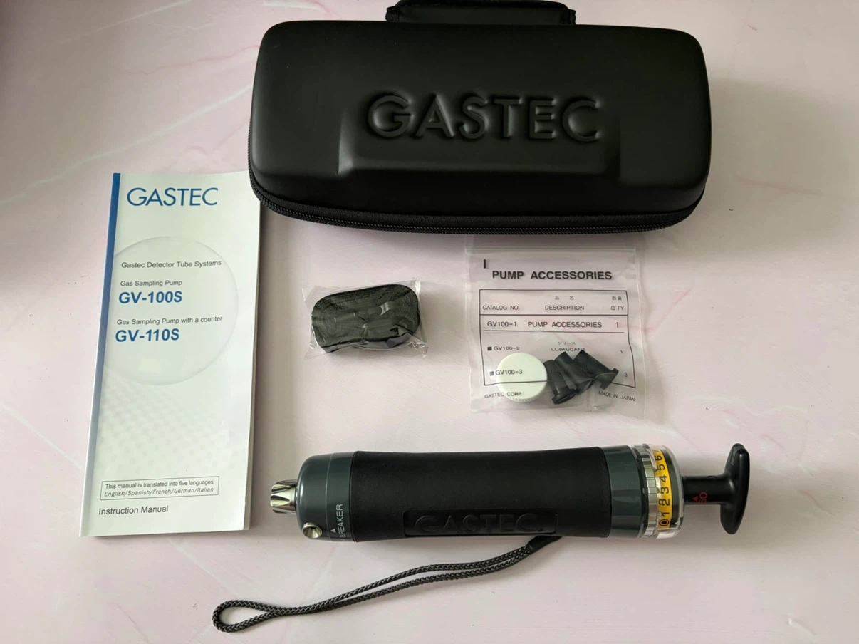 New Gastec GV-110S Gas Sampling Pump Kit - photo 3