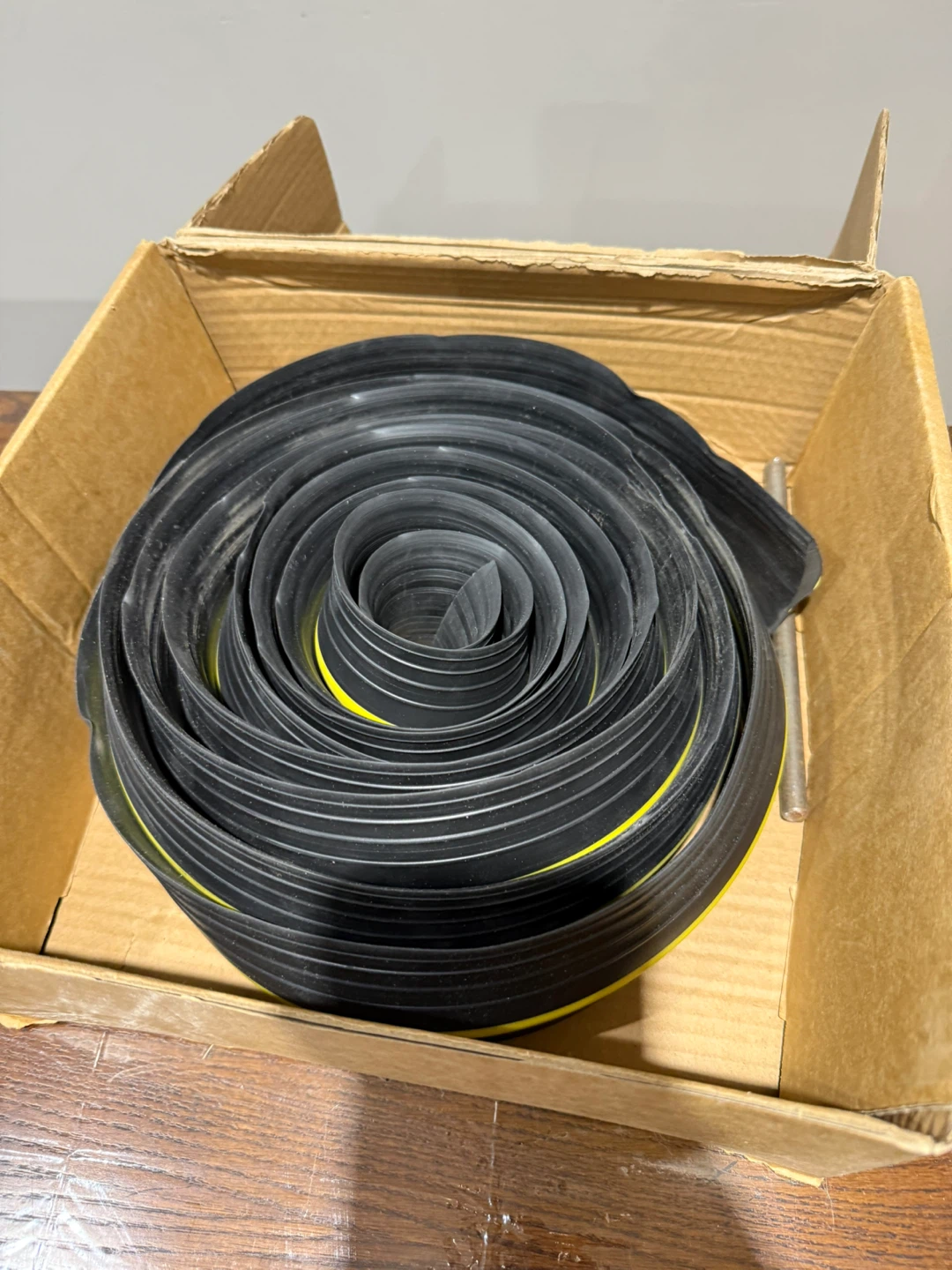 Heavy Duty Rubber Floor Cable Protector & Garage Seal - photo 2
