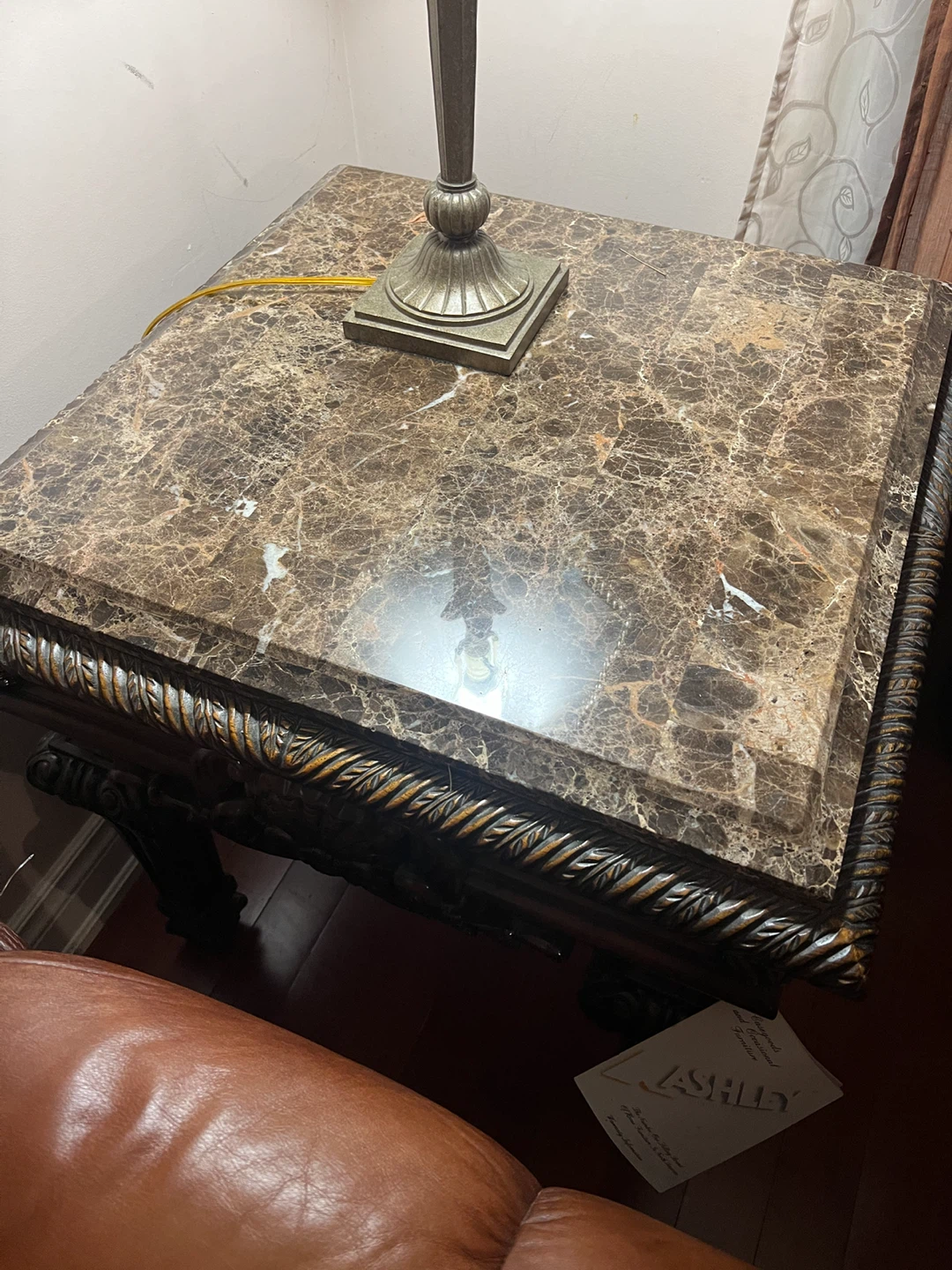 Marble Top Side Tables - photo 2