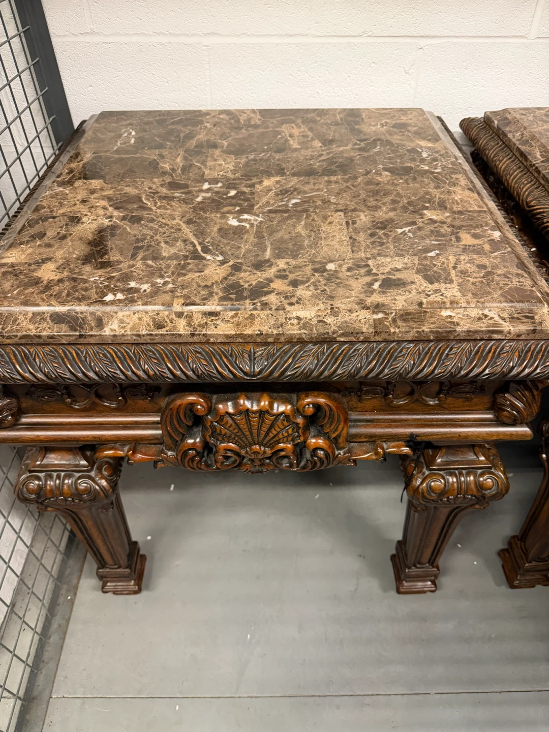 Marble Top Side Tables - photo 3