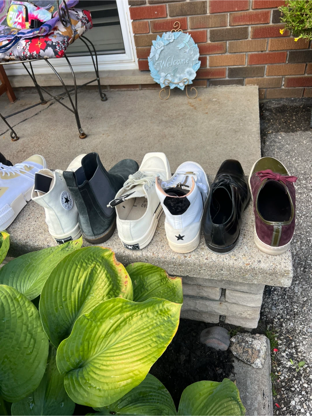 Assorted Black and White Footwear - photo 2
