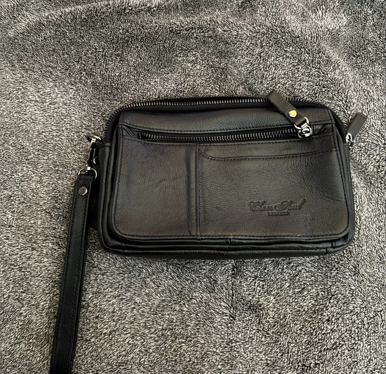 Xieben Leather Travel Wrist Clutch Purse - photo 2