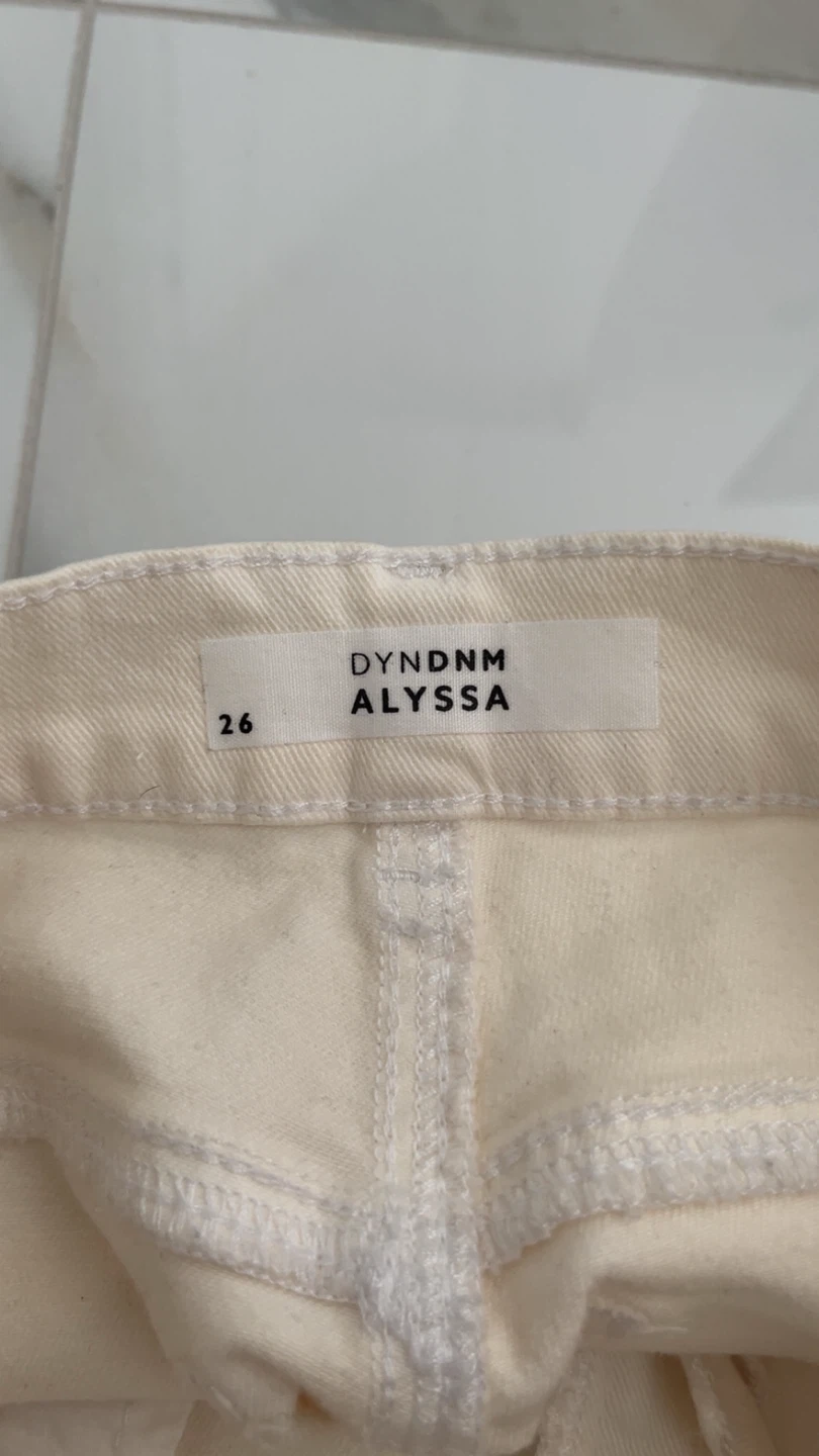 Dynamite Denim Off-White / Cream Skinny Jeans – Size 26 - photo 3